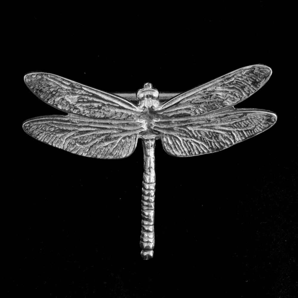 Lady Crow Medium Scarf ring - Dragonfly