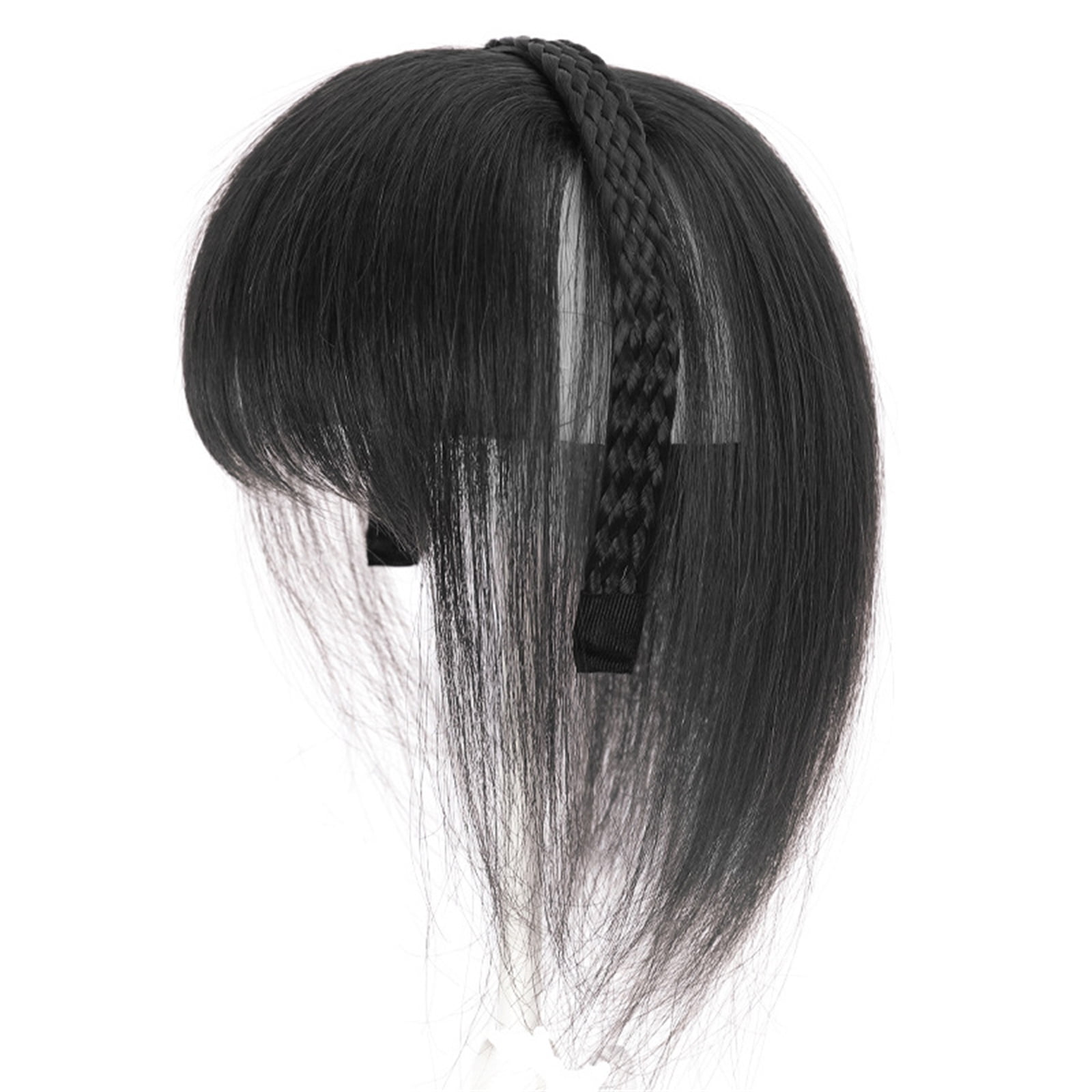 Lady Curved Bangs Braided Hairband in Bangs Wispy Bangs Fringe Braided ...
