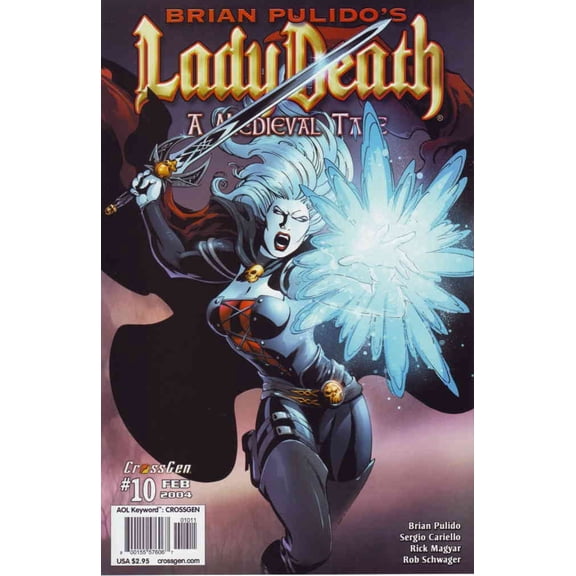 Lady Death: A Medieval Tale (Brian Pulido's ) #10 VF ; CrossGen Comic Book
