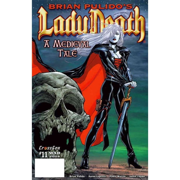 Lady Death: A Medieval Tale (Brian Pulido's ) #11 VF ; CrossGen Comic Book
