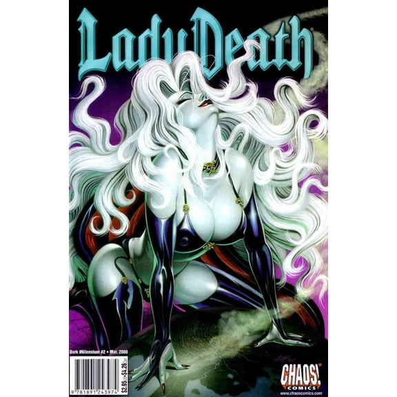 Lady Death: Dark Millennium #2 VF ; Chaos Comic Book