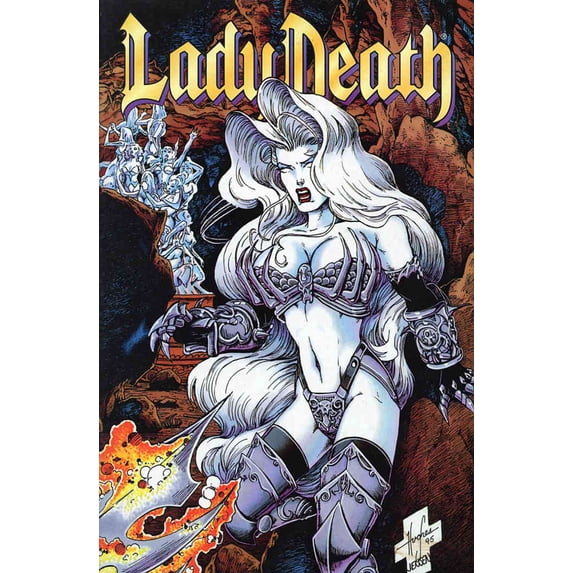 Lady Death III: The Odyssey #2 VF ; Chaos Comic Book