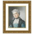 thumbnail image 1 of Lady Diana Beauclerk 12x14 Gold Ornate Wood Frame and Double Matted Museum Art Print Titled - Portrait of Elizabeth, Countess of Waldegrave (1760-1816), 1 of 4