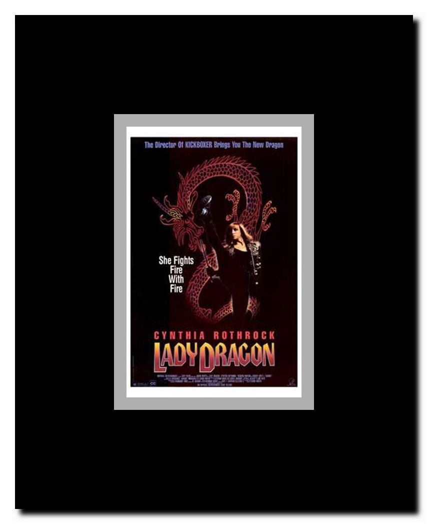 Lady Dragon Framed Movie Poster