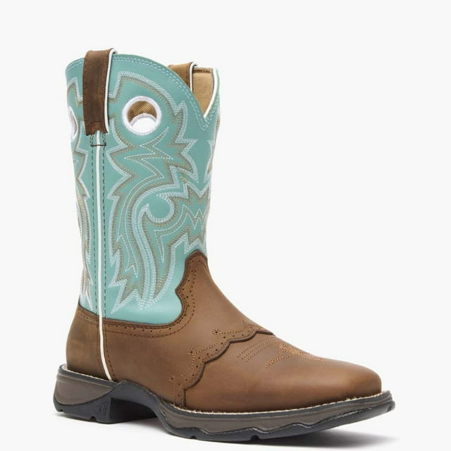 Lady Durango Women's Powder n' Lace Saddle Western Boot