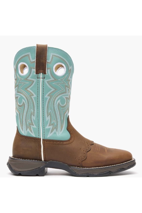 Lady Durango Women's Powder n' Lace Saddle Western Boot