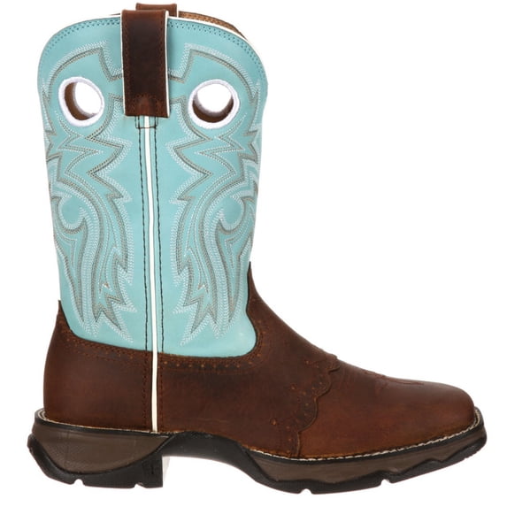 Lady Durango Women's Powder n' Lace Saddle Western Boot