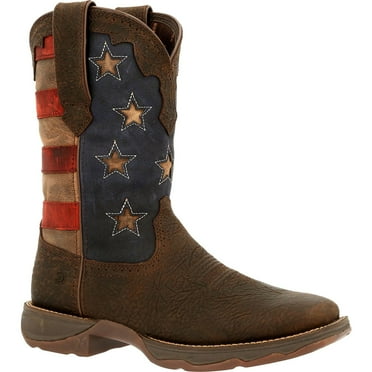 Lady Durango Women's Vintage Flag Western Boot Size 7.5(M)