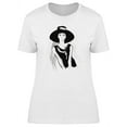 thumbnail image 1 of Lady Fashion Side T-Shirt Women -Image by Shutterstock, Female XX-Large, 1 of 2