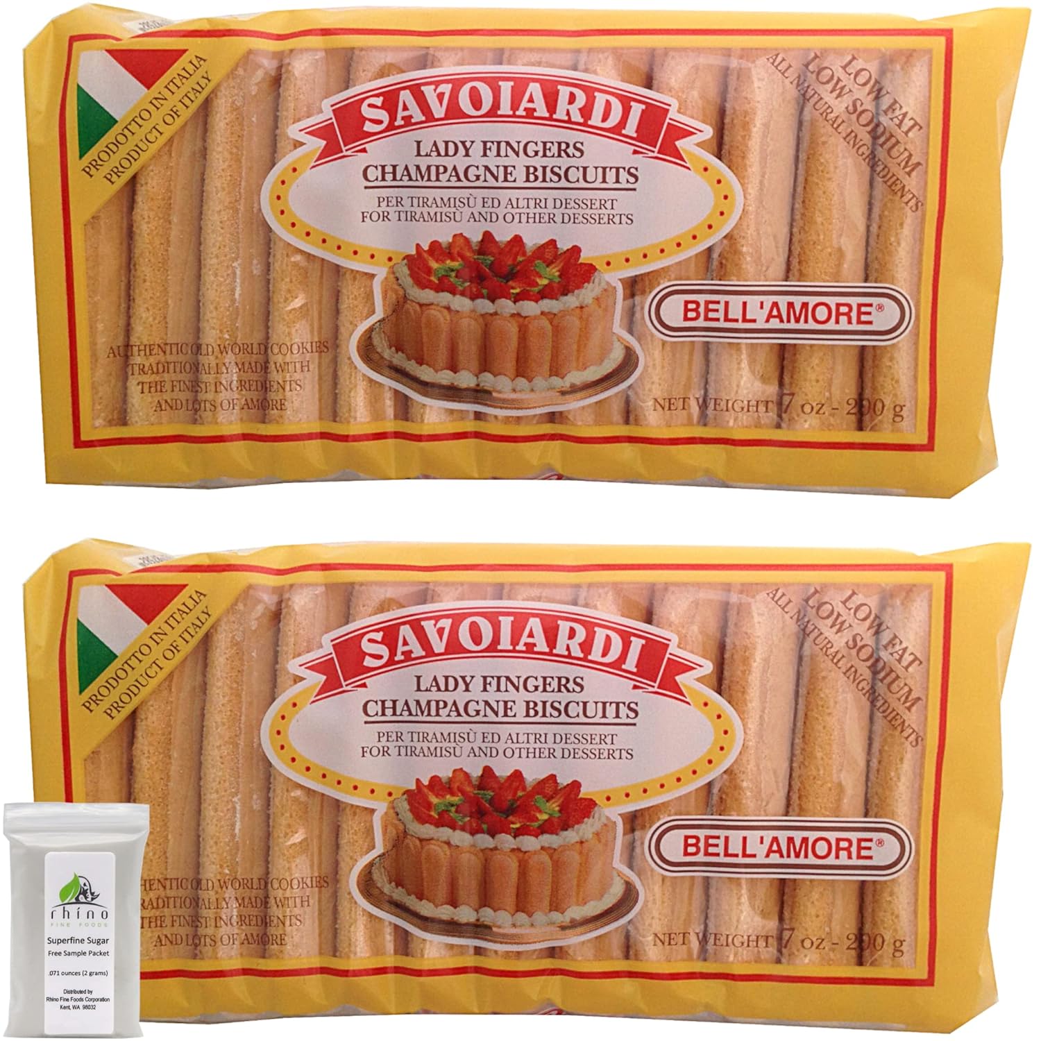 Lady Fingers For Tiramisu Champagne Finger Biscuits (Italian