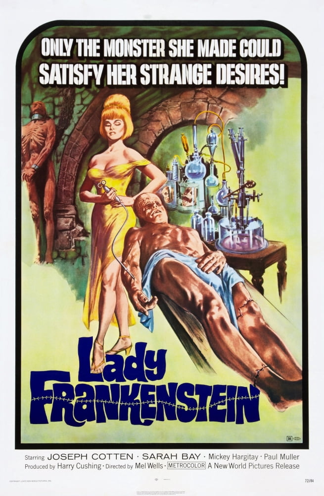 Lady Frankenstein U Canvas Art - (11 x 17)