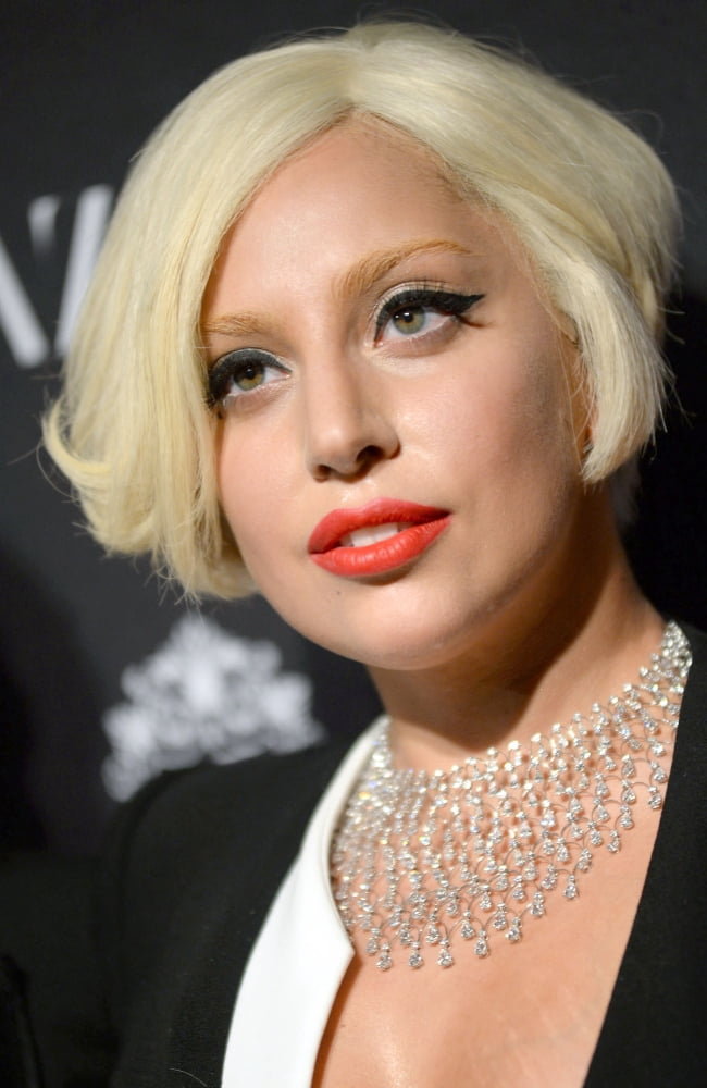 Lady Gaga At Arrivals For HarperS Bazaar Celebrates Icons By Carine Roitfeld Canvas Art - (16 x 20)