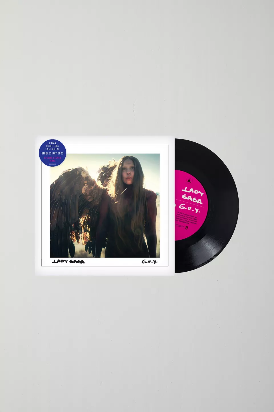 Lady Gaga-G.U.Y LP Vinyl Record - Walmart.com