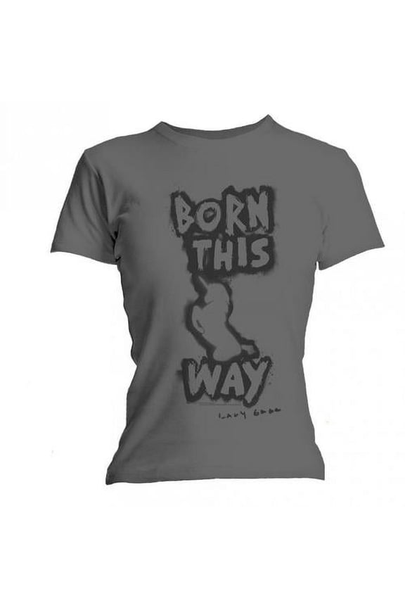 Lady Gaga Ladies T-Shirt: Born This Way (Medium)