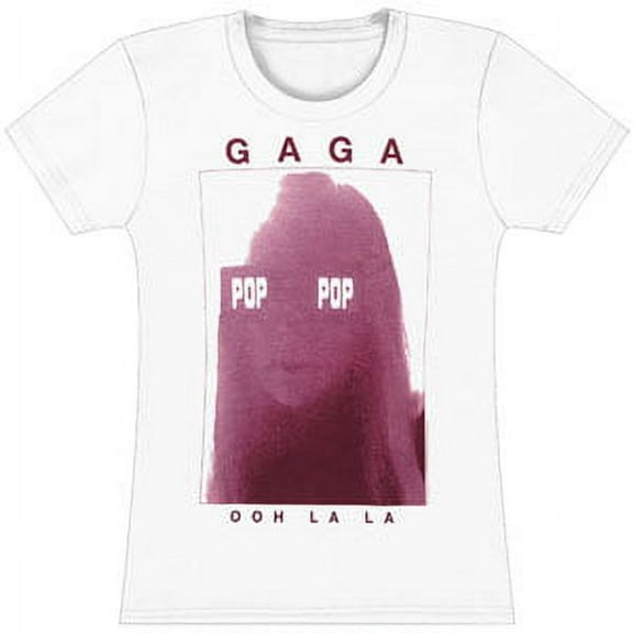 Lady Gaga Ooh La La Girls Jr Large White