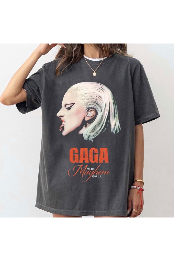 Lady Gaga The Mayhem Ball Tour Shirt Lady Gaga Tee The Mayhem Ball Tour Tshirt Lady Gaga T