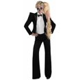 thumbnail image 1 of Lady Gaga Small 6-10 Deluxe Born This Way Skeleton Tuxedo Costume, 1 of 2