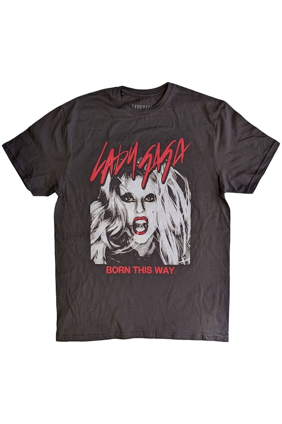 Lady Gaga Unisex T-Shirt: Born This Way Photo (Large)