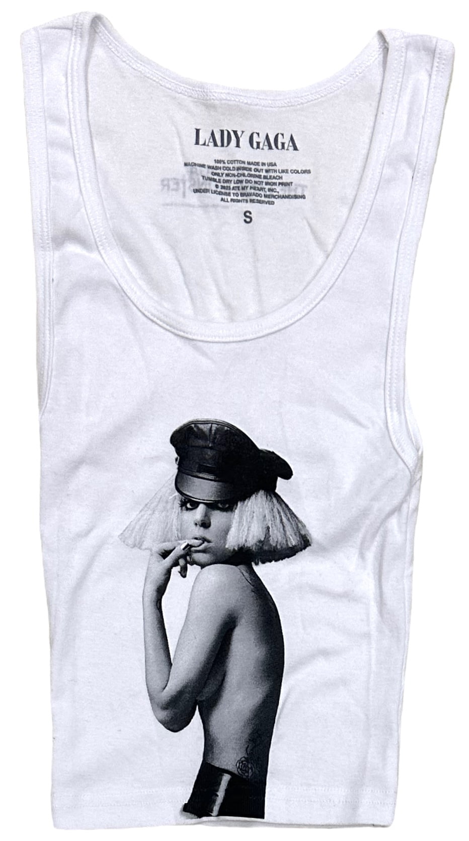 Lady Gaga Women's Tank Top The Fame Monster Photo Crop Genuine