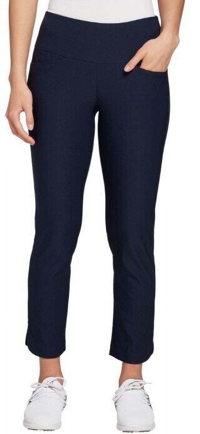 Lady Hagen Women's Tummy Control PullOn Golf Pants Dark Navy Size XS