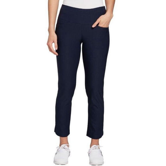 Lady Hagen Women's Tummy Control Pull-On Golf Pants Dark Navy Size XS