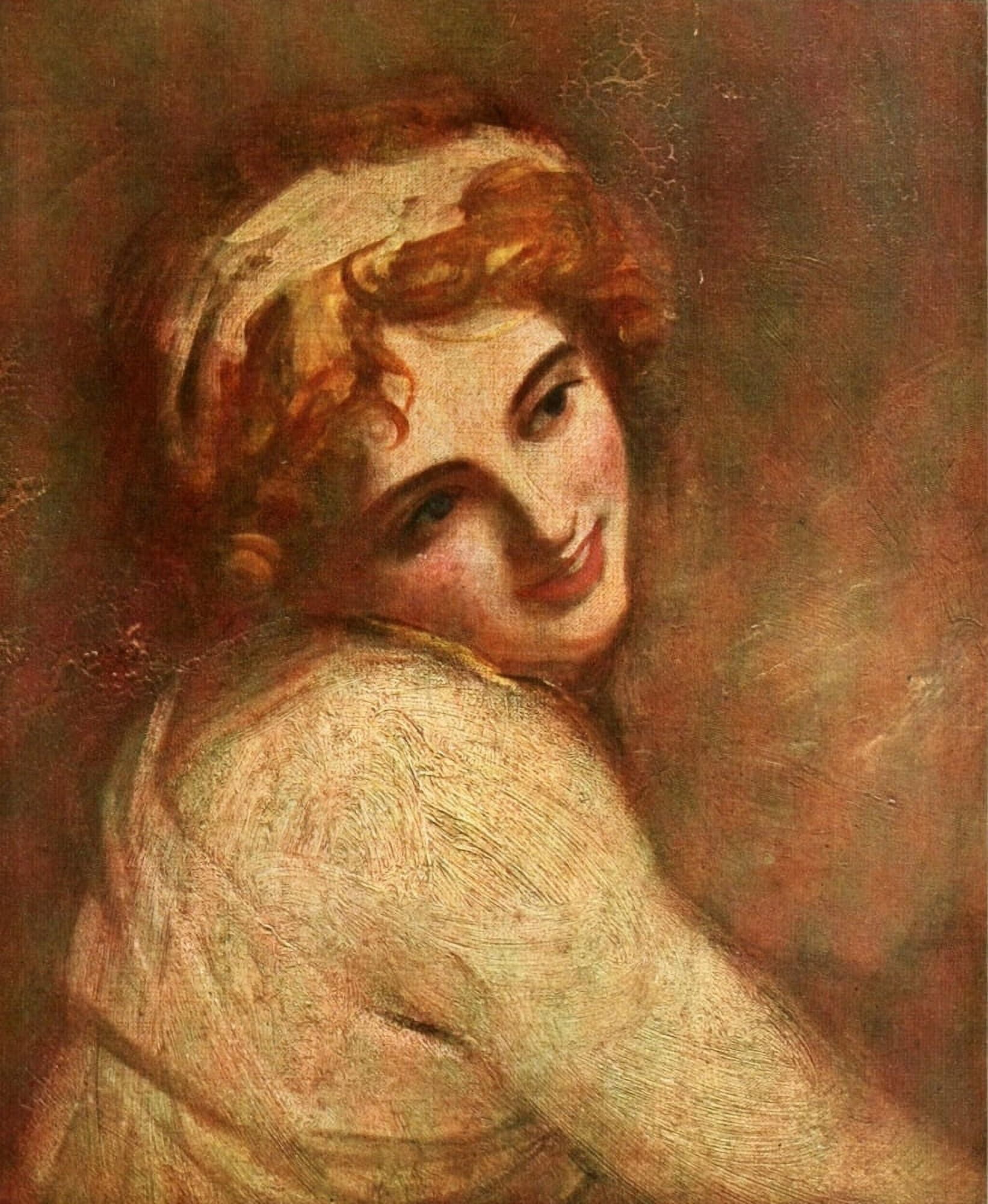 Lady Hamilton as Bacchante Canvas Art - George Romney (18 x 24)