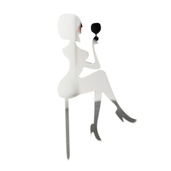 Lady High Heels Cake Topper Acrylic Cake Topper Birthday Party Cake Topper