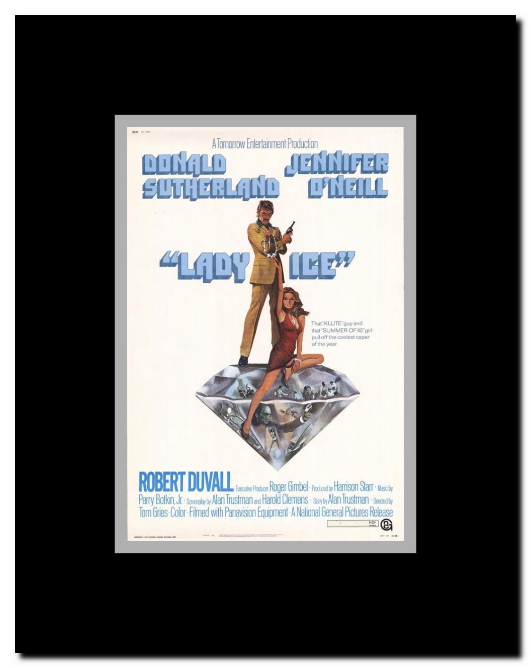 Lady Ice Framed Movie Poster