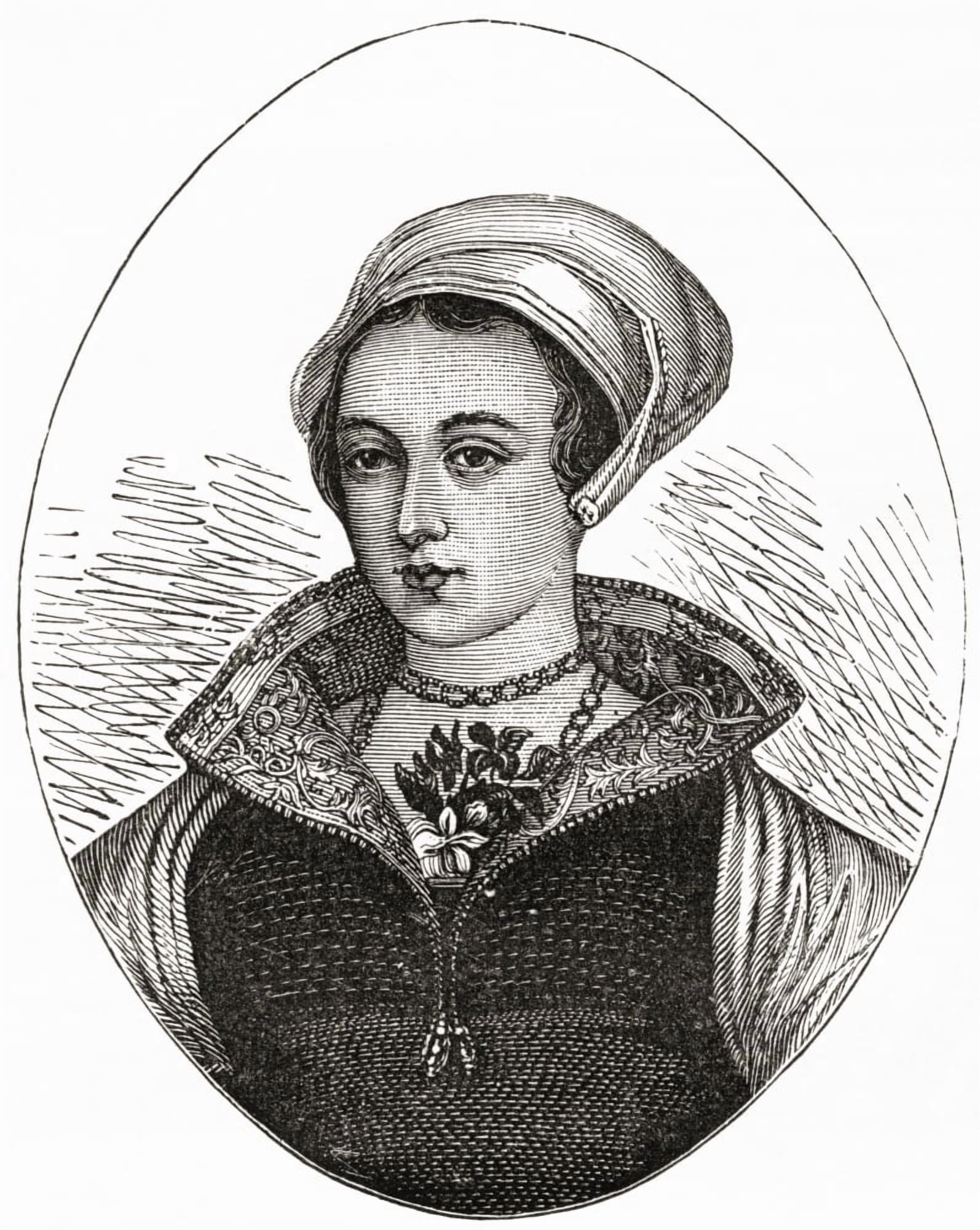 Lady Jane Grey 1536 Canvas Art - Ken Welsh Design Pics (26 x 32)