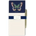 thumbnail image 1 of Lady Jayne Butterfly Magnetic List Pad with Pen, 4"x8.5", 100 sheets, 1 of 1