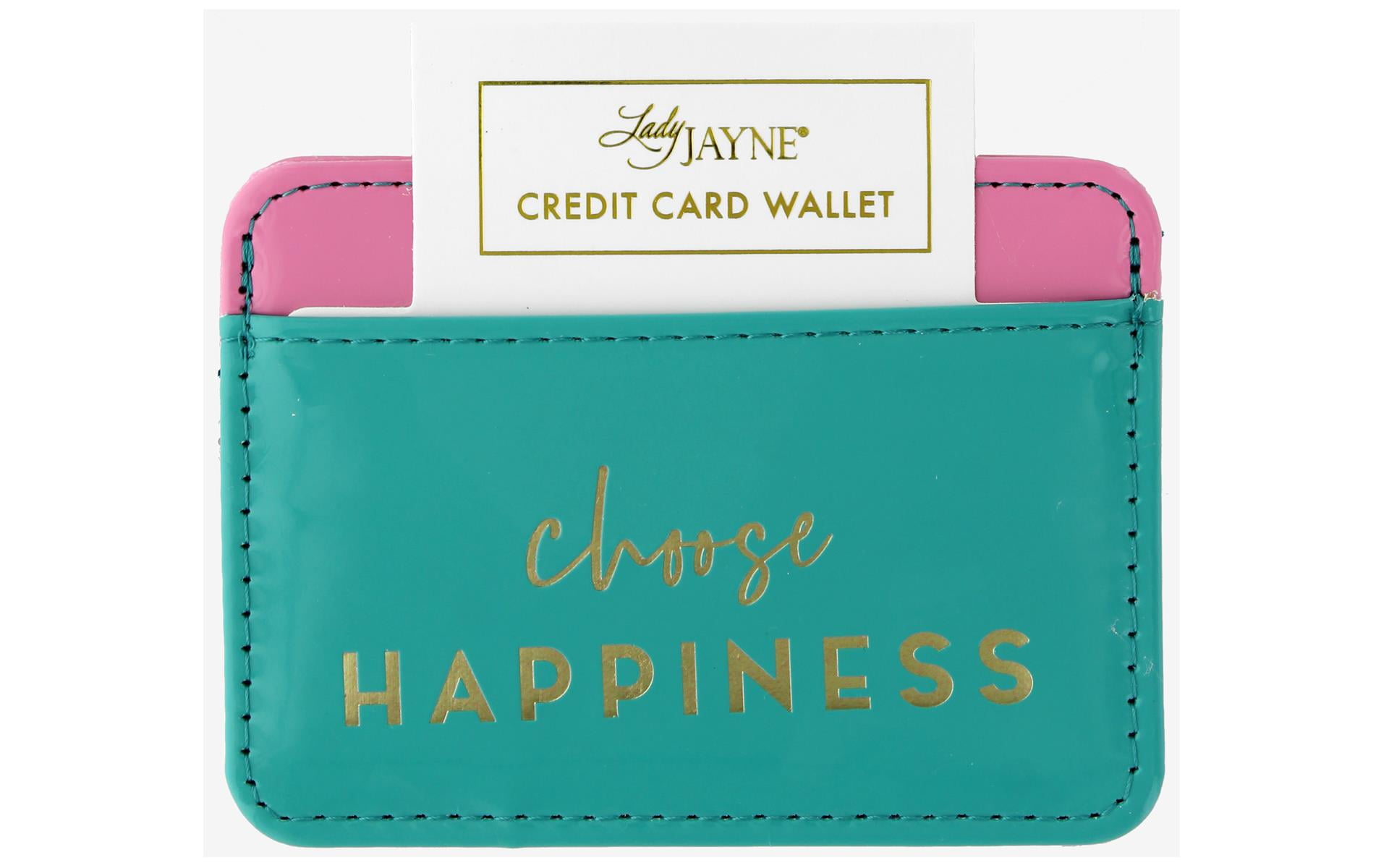 Lilac Quote Credit Card Wallet - Lady Jayne