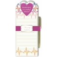 thumbnail image 1 of Lady Jayne Diecut Notepad With Pen, Nurse Heart Lines (13053), 1 of 1
