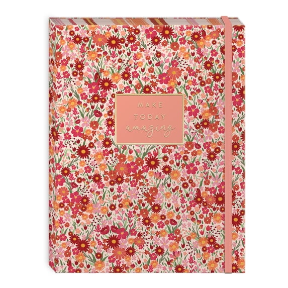 Lady Jayne Undated Guided Planner, Botanical Garden, 7.25"x9.5", 196 pages