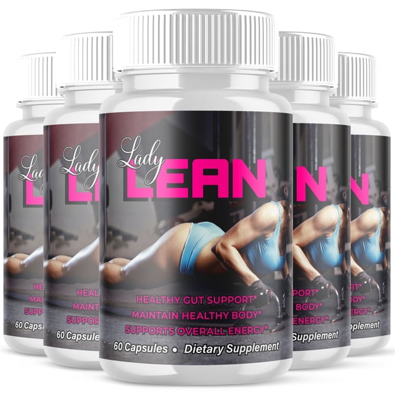 Lady Lean Advanced Formula Pills Supporting Energy and Healthy Lifestyle LadyLean 300 Capsules
