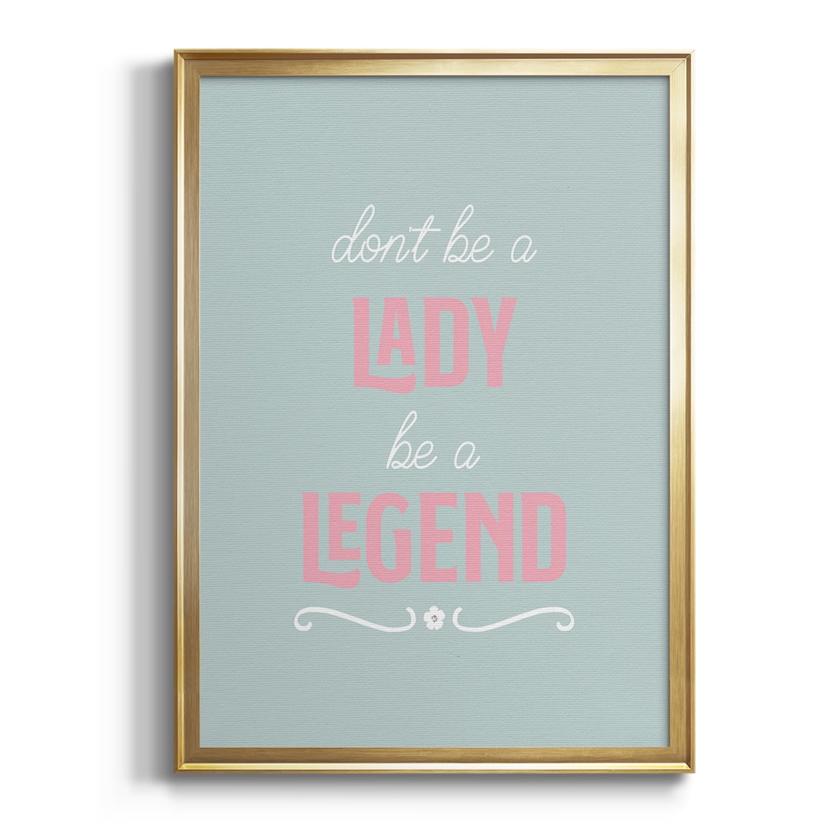 Lady Legend Premium Classic Framed Print - Ready to Hang