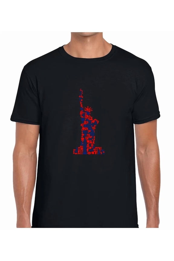 Lady Liberty Cool American Usa Statue Of Liberty Unisex S-5Xl T-Shirt