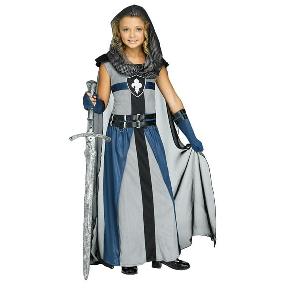 Child's Girl's Lady Lionheart Knight Costume X-Large 14-16