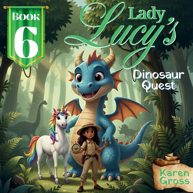 Lady Lucy's Quest Lady Lucy's Dinosaur Quest, Book 6, (Paperback)