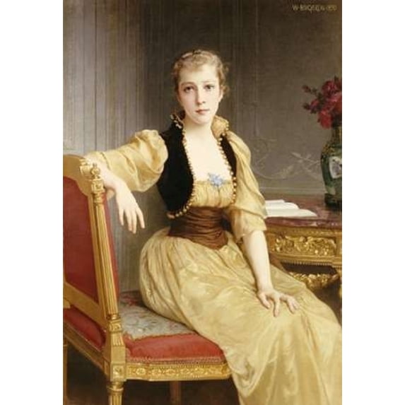 Lady Maxwell Poster Print by William-Adolphe Bouguereau (20 x 28)