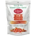 thumbnail image 1 of Lady May Gourmet Blood Orange Amaretto Flavored Gummy Bears, NON-GMO, Naturally Flavored, Gluten and Gelatin Free - Premium Vegan Gummies, 4 oz, 1 of 4