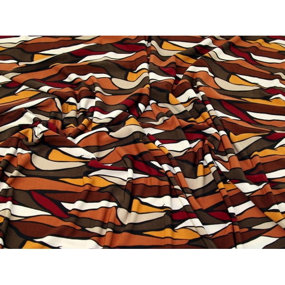 Lady McElroy Slinky Jersey Knit Dress Fabric Neutrals - per yard