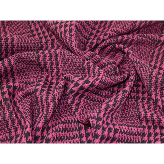 Lady McElroy Wool Blend Coating Fabric Pink - per yard