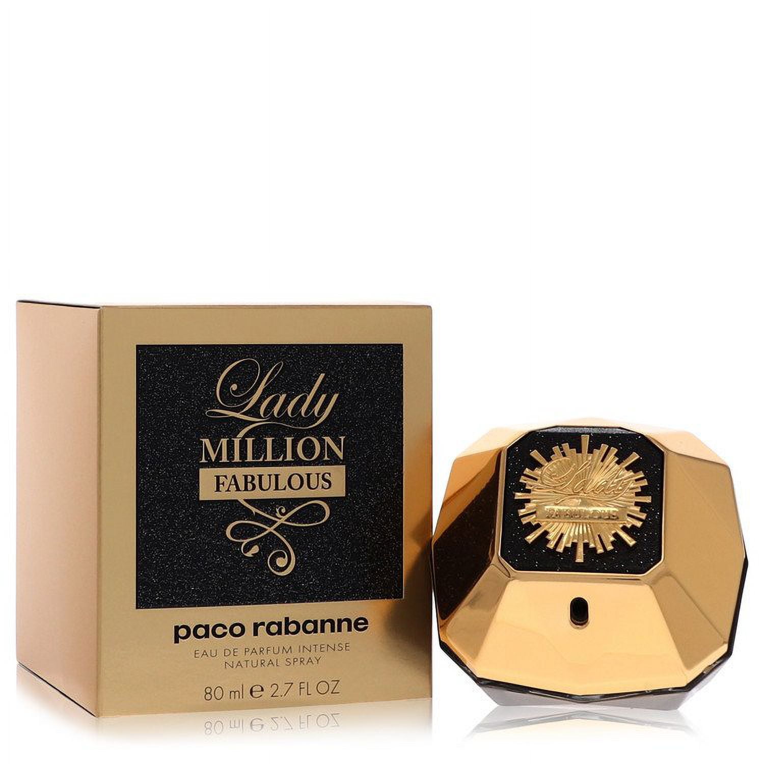 Lady Million Fabulous Eau De Parfum Intense Spray By Paco Rabanne - 2.7 oz Lady Million Fabulous Eau De Parfum Intense Spray By Paco Rabanne - 2.7 oz