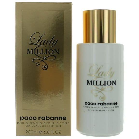 Lady Million by Paco Rabanne, 6.8 oz Sensual Body Lotion for Women
