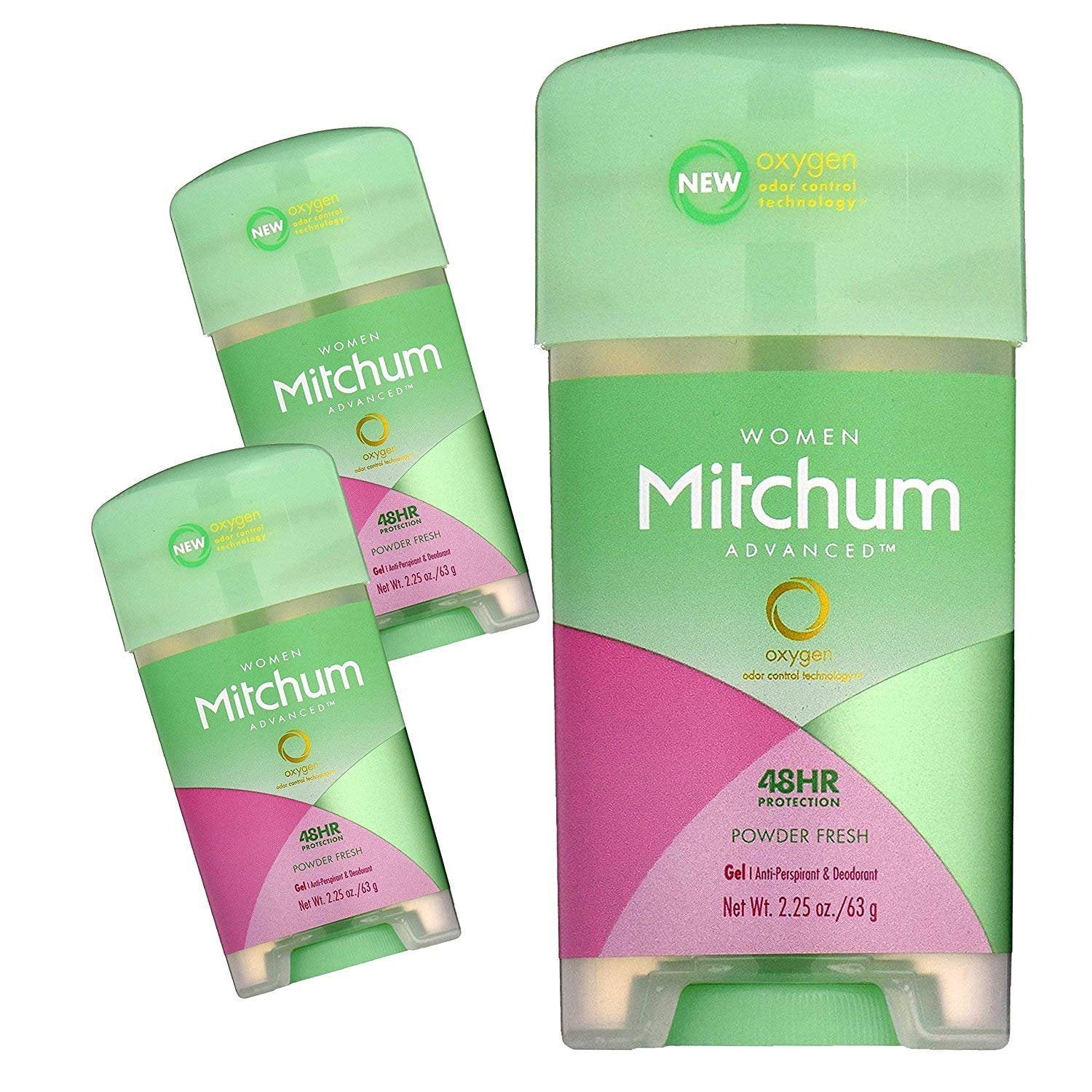 Lady Mitchum Odor Control Antiperspirant And Deodorant, Powder Fresh 2.