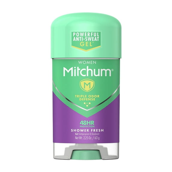 Lady Mitchum Power Gel Anti-Perspirant And Deodorant, Shower Fresh - 2.25Oz, 2 Pack