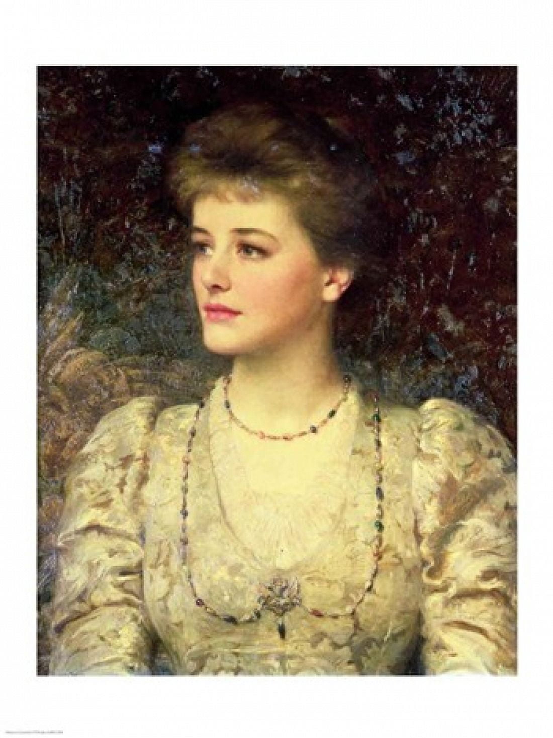 Lady Palmer Canvas Art - Sir frank Dicksee (18 x 24)