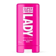 Lady Parts Anti-Chafe and Friction Stick - Prevent Skin Chafe Rash and Irritation - For Thighs Arms Bra-Lines & More - Unscented and Smooth Balm with Aloe - No Mess Application - 1.5oz