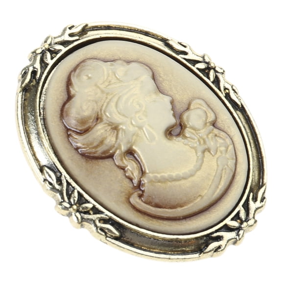 Lady Pattern Brooch Sweater Pin Fashion Clothing Pin Decorative Lapel Pin Clothes Jewelry Fashion Accessory