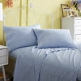 thumbnail image 1 of Lady Pepperell Ines Floral 144 Thread Count Cotton Percale 3-Piece Sheet Set, Twin, 1 of 9